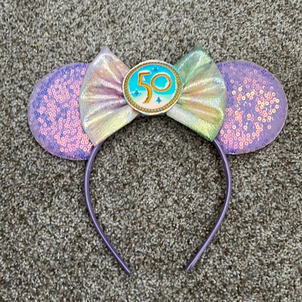 50th Anniversary Magic Kingdom ears